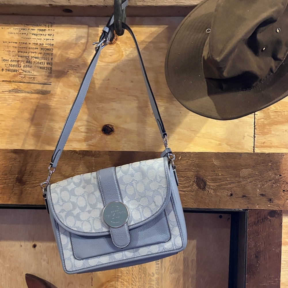 Coach Gray Crossbody Bag